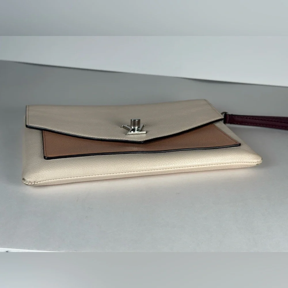 Authentic Louis Vuitton Pink MyLockMe Wristlet Clutch